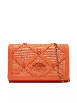 Кошелек Love Moschino, оранжевый