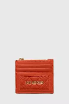 Кошелек Love Moschino, оранжевый