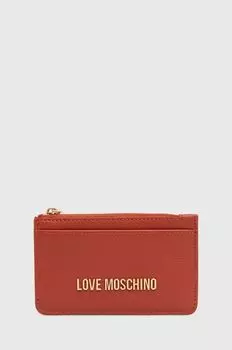Кошелек Love Moschino, оранжевый