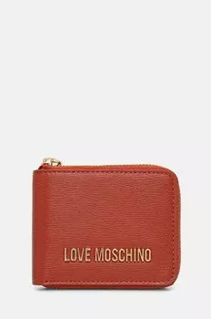Кошелек Love Moschino, оранжевый