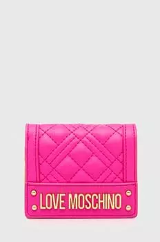Кошелек Love Moschino, розовый