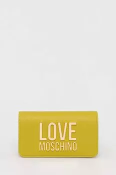 Кошелек Love Moschino, зеленый