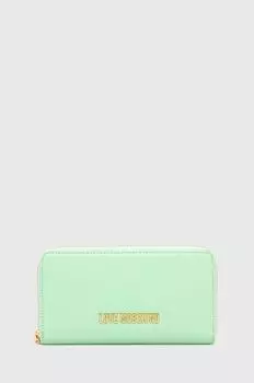 Кошелек Love Moschino, зеленый