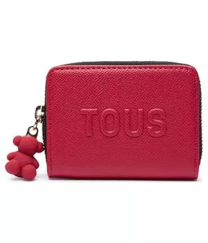 Кошелек ля рю Tous, красный