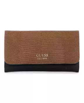 Кошелек Lyndi Slim Clutch GUESS, коричневый