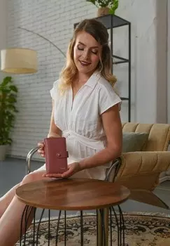 Кошелек MAEVA MIDDLE VUCH, розовый