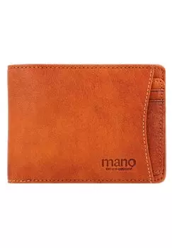 Кошелек mano, цвет cognac