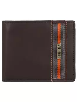 Кошелек mano Don Leonardo RFID Leder 115 cm, темно-коричневый