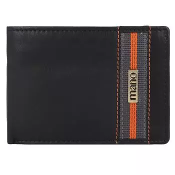 Кошелек mano Don Leonardo RFID Leder 12 см, черный