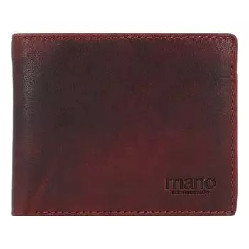 Кошелек mano Don Simon Leder 11,5 см, черный