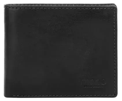 Кошелек MANO "DON SIMON", натуральная кожа, черный