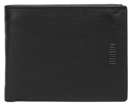 Кошелек MANO "MEDIO", натуральная кожа, черный