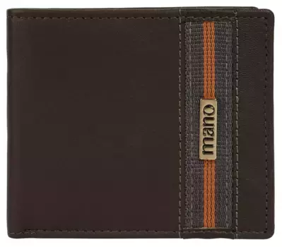Кошелек MANO, натуральная кожа, коричневый