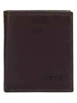 Кошелек mano, темно-коричневый