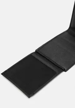 Кошелек Mans Trifold Credit Card Coin Armani Exchange, черный/черный