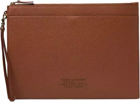 Кошелек Marc Jacobs The Large Leather Wristlet, цвет Argan Oil