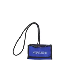 Кошелек Marcelo Burlon, ярко-синий