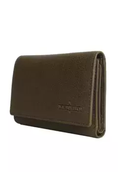Кошелек Margelisch "Wien 1A" из сертифицированной кожи LWG, зеленый
