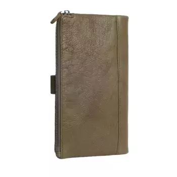 Кошелек Маргелиш "Нью-Йорк 2А" из сертифицированной кожи LWG Margelisch, зеленый