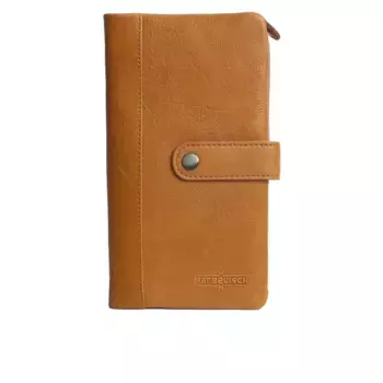 Кошелек Маргелиш "Нью-Йорк 2А" из сертифицированной кожи LWG Margelisch, желтый