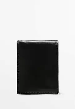 Кошелек Massimo Dutti, крапчатый темно-коричневый