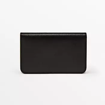 Кошелек Massimo Dutti Leather, черный