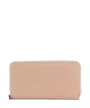 Кошелек Mauritius RFID из телячьей кожи с мелким зерном Dudu Bags, розовый