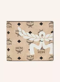 Кошелек Mcm, бежевый