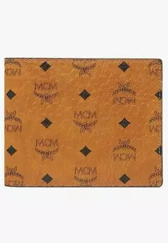Кошелек MCM, цвет cognac