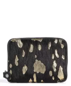 Кошелек меховой, зернистая яловая кожа Campomaggi, коричневый