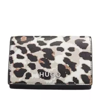 Кошелек mel flap cardholder-leo open Hugo, бежевый
