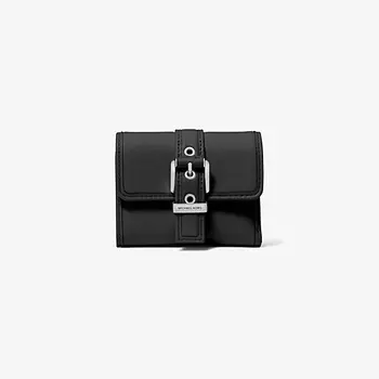 Кошелек Michael Kors Colby Small Leather Tri-Fold, черный