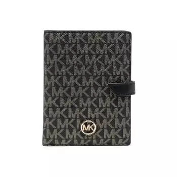Кошелек Michael Kors Heritage Medium Tab Passport, черный