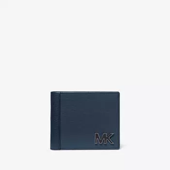 Кошелек Michael Kors Hudson Leather Billfold, синий