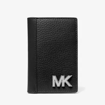 Кошелек Michael Kors Hudson Pebbled Leather, черный