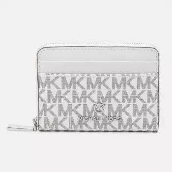 Кошелек Michael Kors Jet Set Charm Coin Card Case, белый