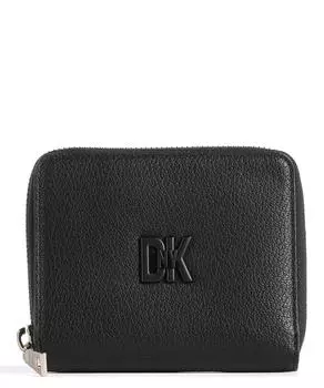 Кошелек Milano Seventh Avenue из зернистой яловой кожи Dkny, черный
