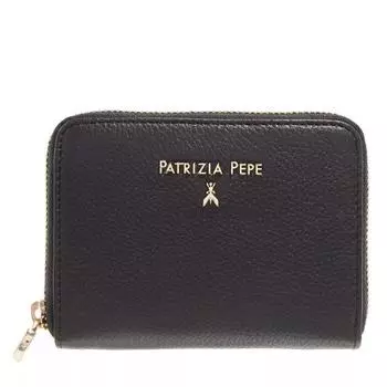 Кошелек mini zip around Patrizia Pepe, черный