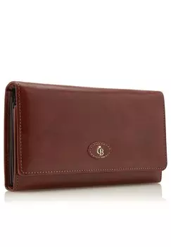 Кошелек MIT BERSCHLAGVERSCHLUSS 6 KARTEN Castelijn & Beerens, цвет Cognac