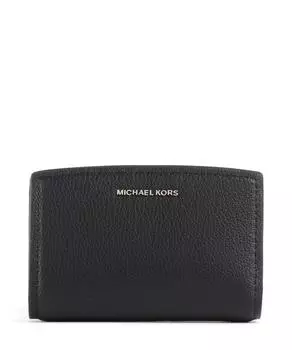 Кошелек MK Charm из зернистой кожи Michael Kors, черный