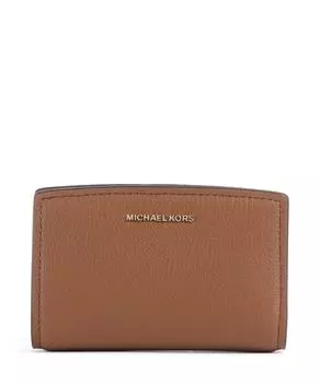 Кошелек MK Charm из зернистой кожи Michael Kors, коричневый