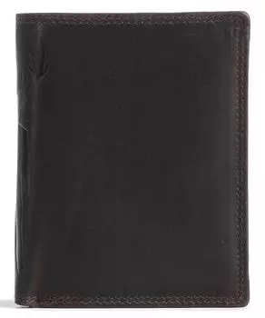 Кошелек Monterey 100 RFID из мелкозернистой кожи Jack Kinsky, коричневый