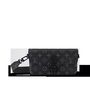 Кошелек Montsouris Louis Vuitton, серый