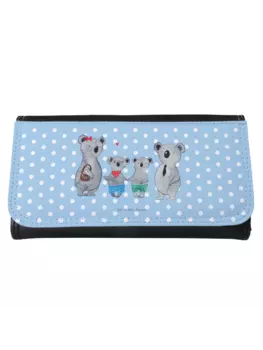 Кошелек Mr. & Mrs. Panda, цвет blau pastell