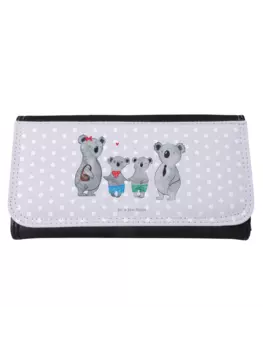 Кошелек Mr. & Mrs. Panda, серый пастельный