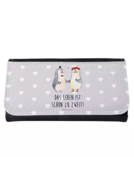 Кошелек Mr. & Mrs. Panda, серый пастельный