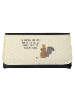 Кошелек Mr. & Mrs. Panda, желтый пастельный