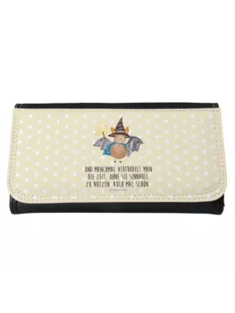 Кошелек Mr. & Mrs. Panda, желтый пастельный