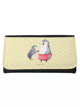 Кошелек Mr. & Mrs. Panda, желтый пастельный