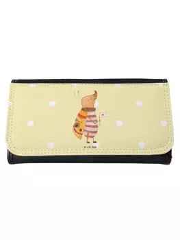 Кошелек Mr. & Mrs. Panda, желтый пастельный